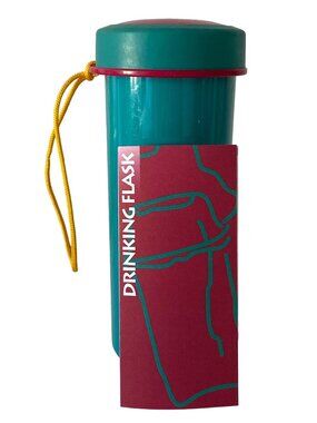 Tupperware Drink Flask Travel Tumbler 10-12 oz Teal Pink NWT holiday gift